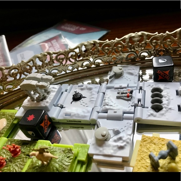 Lot STAR WARS Battle Cubes Polly Pocket Size Cube Toys Game Pcs Paperwork Dice - Picture 10 of 16